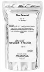 The General BBQ Rub, 1.5lb