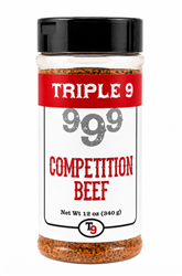 Triple 9 Competition Beef Rub, 12oz