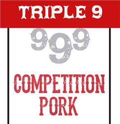 Triple 9 Competition Pork Rub, 5lb