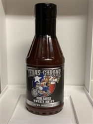 Texas Chrome BBQ Sweet Heat Sauce, 20oz