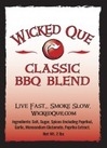 Wicked Que Classic BBQ Rub, 24oz