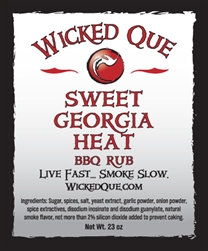 Wicked Que Sweet Georgia Heat, 24oz