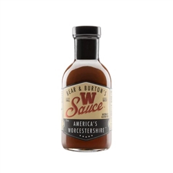 Bear & Burton's W Sauce - America's Worcestershire, 13oz