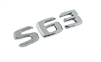 S63 Chrome Trunk Emblem Logo 00-19 W220/W221/W222