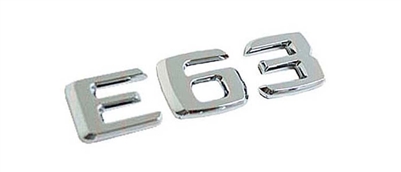 E63 CHROME TRUNK EMBLEM LOGO 03-19 W211/W212/W213