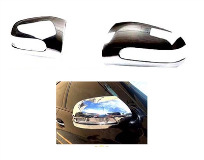 E-Class Chrome Mirror Covers W211 2007-2009 E550 E63 E280 E350 E320