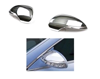 CL/S-Class/CLS Chrome Mirror Covers Pair W221/W219/216 07-09 S550/S600/S63/CL550/CL63/CL550