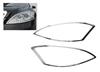 S-Class Headlight Chrome Trims Pair 07-13 W221 S550/S350/S600/S63