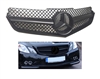 E-Class Coupe Matte Black Grille W/Black Star AMG Style W207 2010-2013 E350 E550 E63