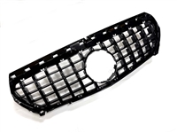 CLA GT GTR All Black Grille W117 2014 2015 2016 CLA180 CLA200 CLA250 CLA260 CLA45