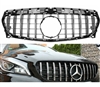 CLA GTR-GT Style Grille Black-Chrome W117 2018-2020  CLA200 CLA250 CLA300 CLA350 CLA43