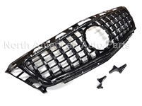 CLS63 AMG Only Grille GT All Black W218 2012-2014 (Will Not Fit On Non-AMG 63 Models)