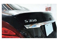 S-Class Rear Trunk Factory Lip Spoiler 2014-2017 W222 S550 S600 S350 S500 Unpainted