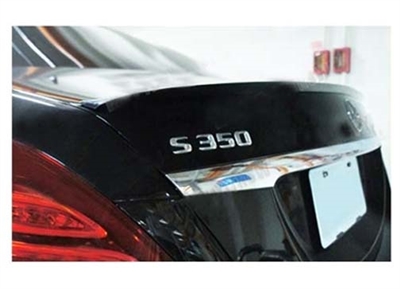 S-Class Rear Trunk Factory Lip Spoiler 2014-2017 W222 S550 S600 S350 S500 Unpainted