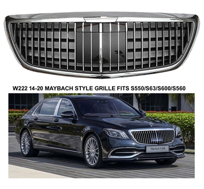 S-Class S560 Maybach Grille W222 2014-2020 S560/S550/S63