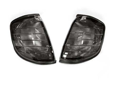 S-Class Sedan Smoke Corner Light Pair 92-99 W140 S420/S500/S600/Sel