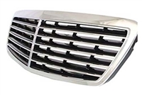 E-Class Factory Replacement Grille Chrome/Black 03-06 W211 E320/E500/E430/E350