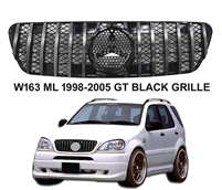 ML GT-R Grille Black-Chrome 1996-2005 W163 ML350 ML500 ML430 ML320
