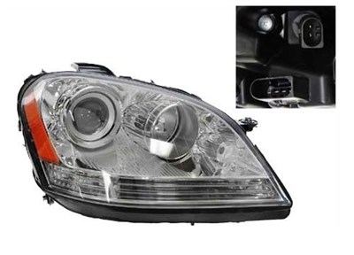 ML Halogen Headlight (Passenger Side) 06-07 W164 ML320/ML350/ML550/ML63