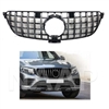 GLE SUV GT-R Black-Chrome Grille W166 2017-2019 GLE350 GLE550 GLE63 (Will Not Fit On Coupe Model)
