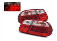 E-Class Led Tail Light Red/CLear Set 96-99 W210 E320/E500/E430/E55