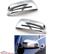 Chrome Side Mirror Covers Pair ML/GL/G/GLE W166/X166/W463 2012-2016 ML350 ML550 ML63 GL450 GL550 GL63 G63 G550