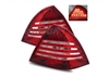 C-Class Sedan Led Tail Lights Pair Red/CLear 01-04 W203