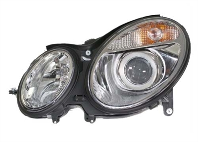 E-Class Factory Replacement Halogen Headlight (Driver Side) 03-06 W211 E320/E430e350/E500