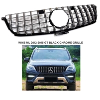 ML GT Panamericana Grille Chrome-Black W166 2012-2015 ML350 ML550