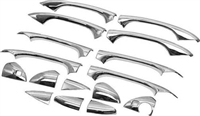 Door Chrome Handle Covers Set 10 Pic W203 W211