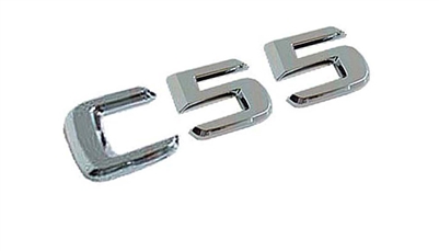 C55 Chrome Emblem Logo W203 2001-2007 C230 C240 C55