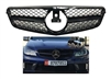 C-Class All Black Grille Without Star 08-14 W204 C300/C350/C250 (Will Not Fit On C63)