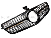 C-Class Black Diamond Grille Without Star 08-14 W204 C300/C350/C250 (Will Not Fit On C63)