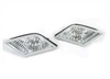 C-Class Sedan CLear Bumper Lights Pair 08-11 W204 C300/C350/C250/C63