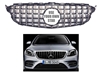 C-Class GT Black Grille W205 2015-2017 C250 C200 C300 C350 (With Camera Hole)