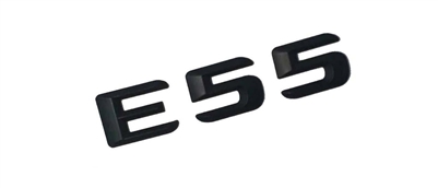 E55 Black Trunk Emblem Logo 00-06 W211 W210