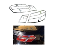 E-Class Sedan Tail Light Chrome Trim Set W212 2010-2012 E200 E250 E300 E350 E550 E63