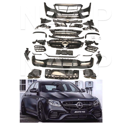 E63 Sedan Complete Conversion Body Kit W213 2017-2020 E300 E350 E500 E550 E63