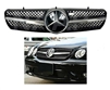 CL63 Style Grille Black -Chrome W215 CL500 CL600 CL55 2000 2001 2002 2003 2004 2005 2006