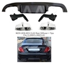 CL63 Diffuser + Chrome Muffler Tips.for W216 2010-2013 CL550 CL500 CL600 CL350