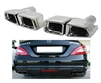 CLS Muffler Tips Chrome CLS550 CLS63 CLS500 CLS600 (Will Required CLS63 Diffuser)