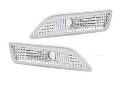 CLS CLear Bumper Lights Pair 06-11 W219 CLS500/CL600/CLS550/CLS63