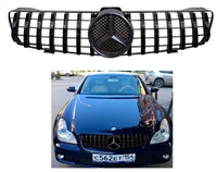 CLS-Class GTR GT All Black Grille W219 2009-2011 CLS550 CLS63 CLS600