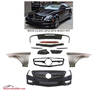 CLS63 Body Kit Bumper, Fenders, Grille, Diffuser W219 2012-2014 CLS550 CLS600
