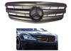 S-Class Matte-Black Grille With Black Star 2007-2009 W221 S550/S600/S63