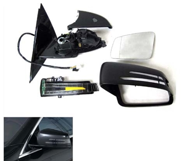 S-Class Side View Mirror Driver Side W221 S550 S63 S600 (2010-2013 Style)