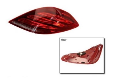 S-Class Led Tail Light Driver Side W222 2014-2018  S400 S550 S600 S63