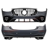S63 Full Bdoy Kit + Side Skirts For S580 W223 2021-2025 S-Class Sedan