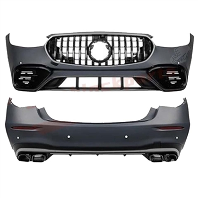 S63 Full Bdoy Kit + Side Skirts For S580 W223 2021-2025 S-Class Sedan