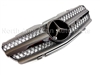 SL Silver/Chrome Grille AMG Style R230 2003-2006 SL500 SL600 SL55 SL550 SL63